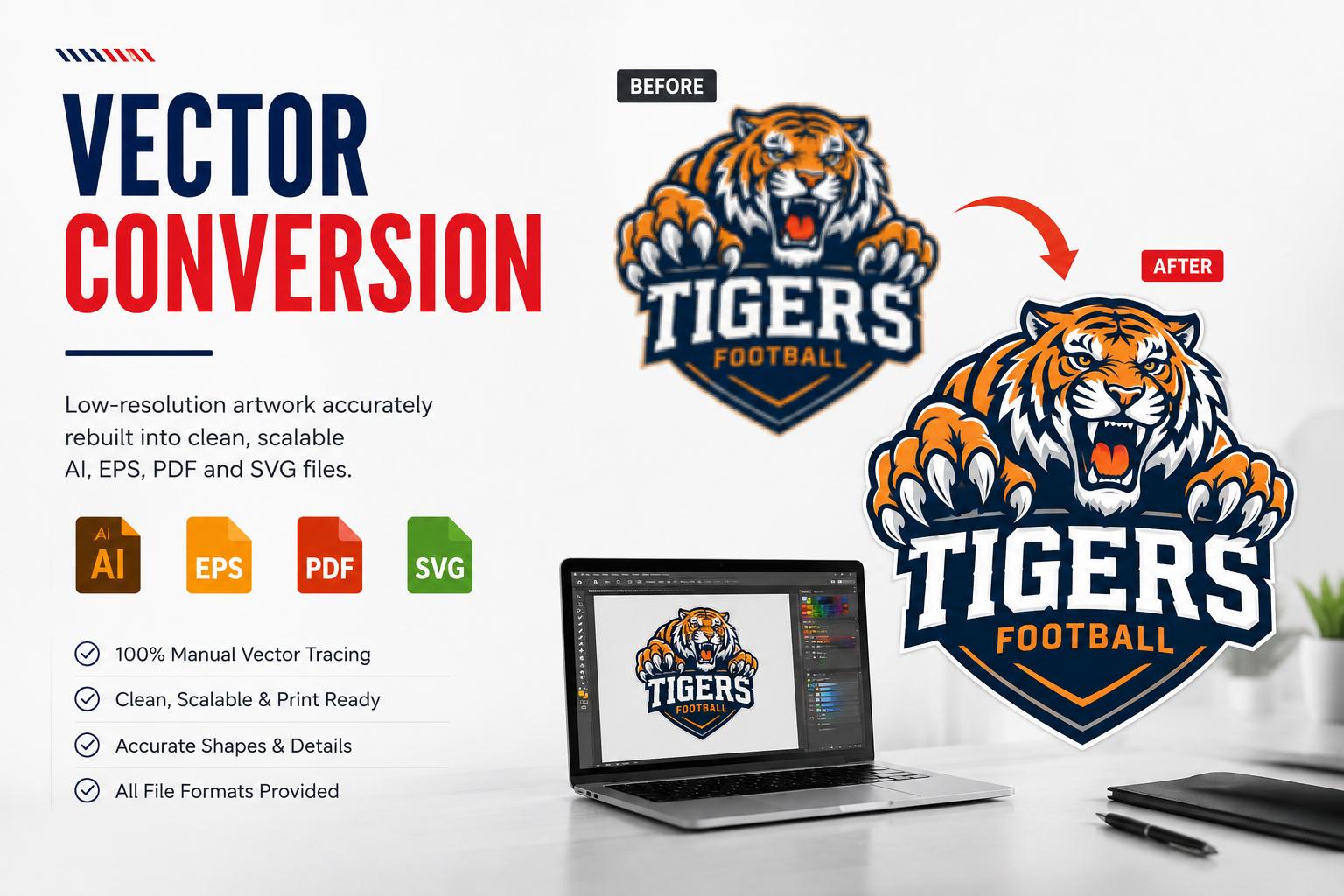 Vector conversion